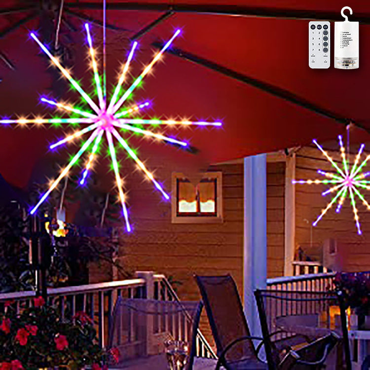 LED meteor lights 8 light modes