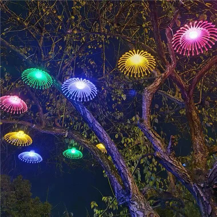 LED jellyfish seven-color light