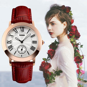 Simple casual quartz watch ladies