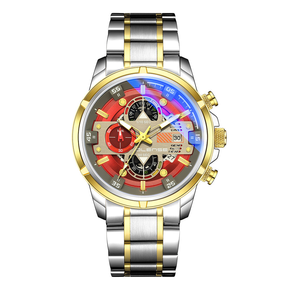 Men's Sports Watch Stainless Steel