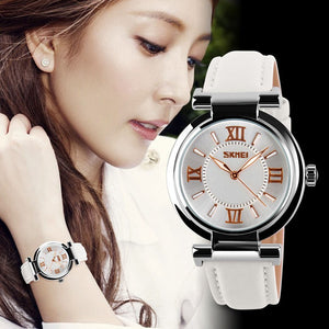 Simple casual quartz watch ladies