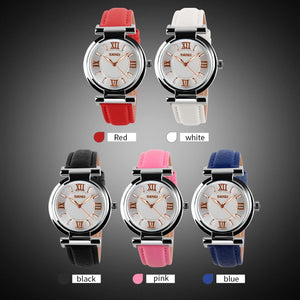 Simple casual quartz watch ladies