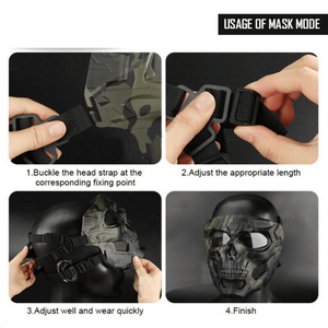 Skeleton Helmet Tactical Soldier Night Vision