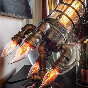 Steampunk Rocket Light