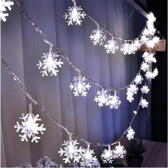 Snowflake LED Fairy Light