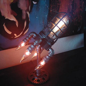 Steampunk Rocket Light