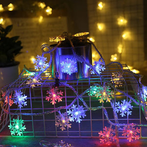 Snowflake LED Fairy Light