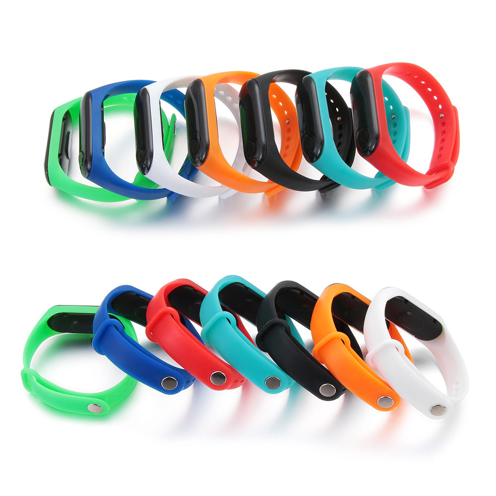 Silicone strap for children's watch with digital touch screen