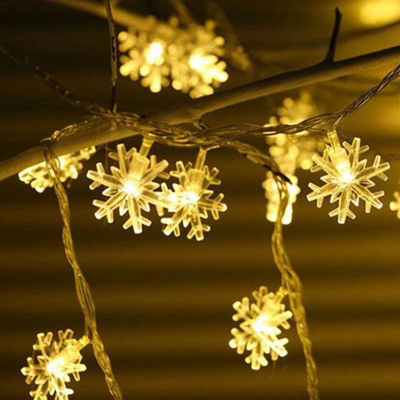 Snowflake LED Fairy Light