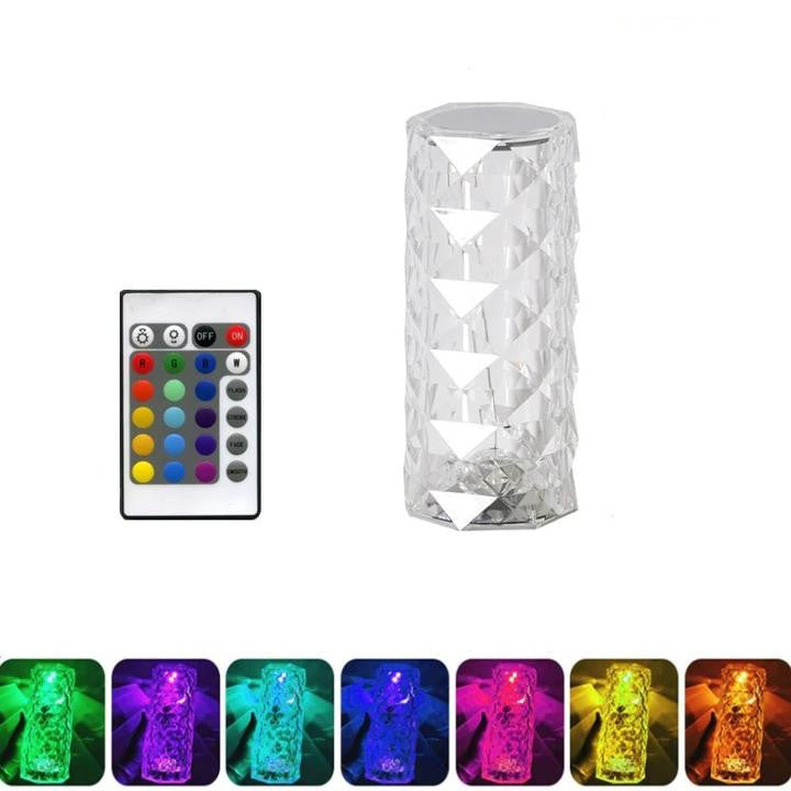 RGB LED crystal light