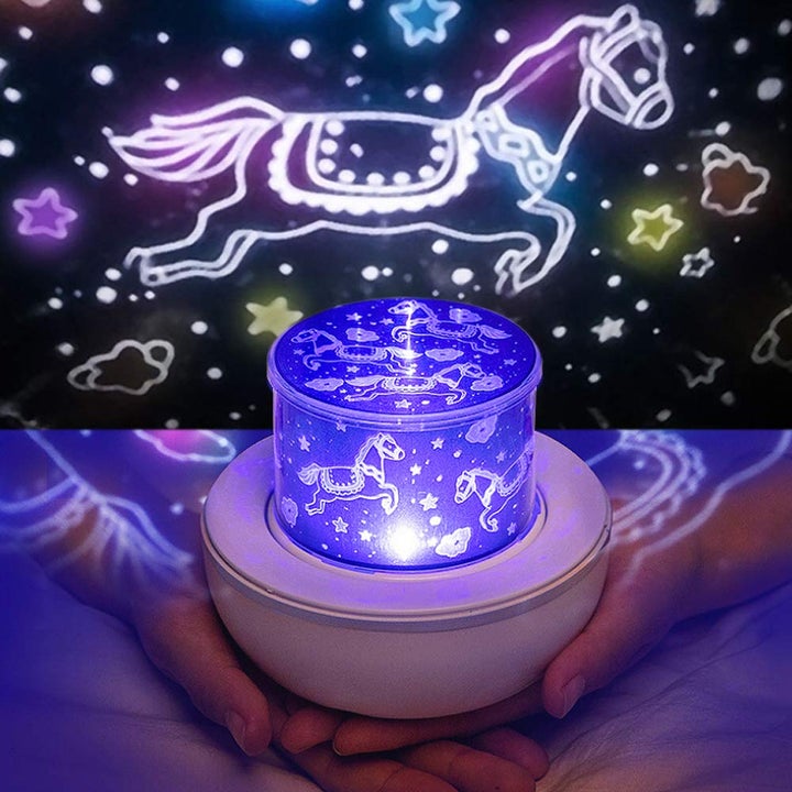 Rotating Night Light Projector