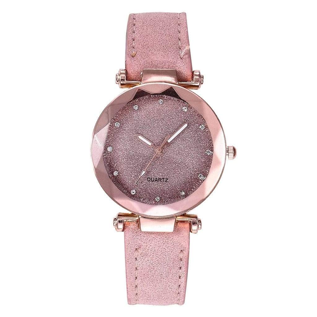 ANALOG LEATHER WATCH FOR WOMEN